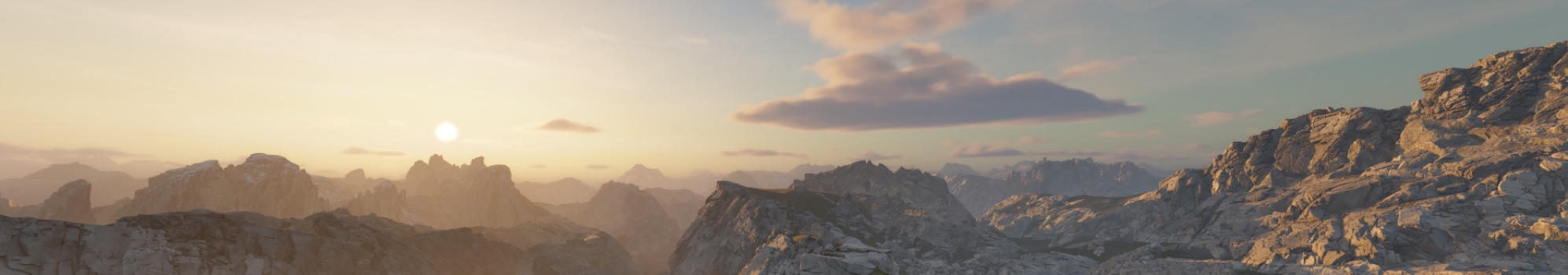 Realtime Air Eagle scene